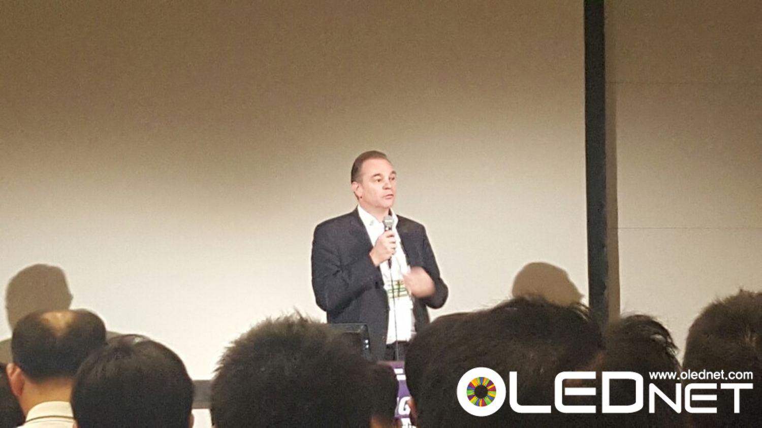 Osram Bussiness Unit Digital Systems's CEO, Geert van der Meer, Lighting Japan 2016